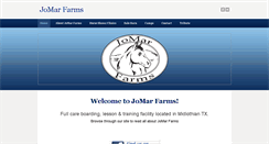 Desktop Screenshot of jomarfarms.com