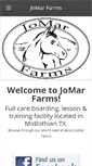 Mobile Screenshot of jomarfarms.com
